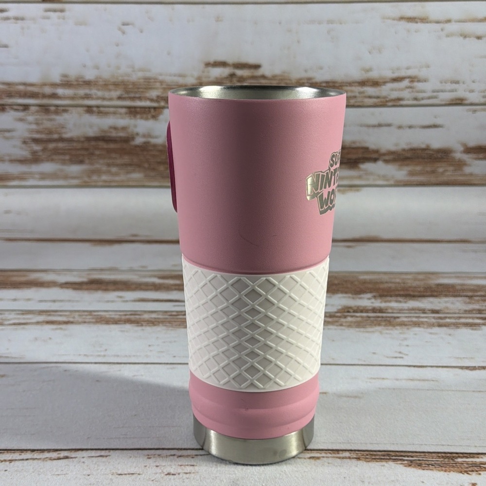 Universal Studios Super Nintendo World Princess Peach Tumbler No Lid - Picture 3 of 6